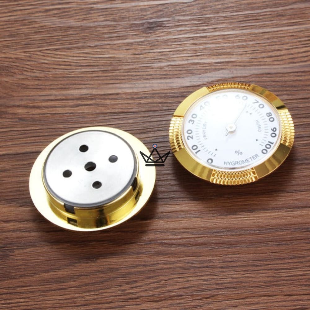 Mechanisches Hygrometer Zigarren PRESTIGE – 59 × 10 mm, Etui-Format | Zigarrenhumidor – Ansicht 4