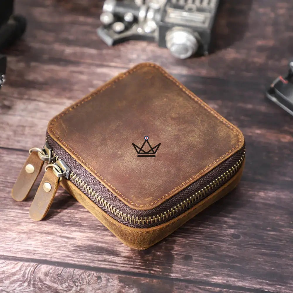 Customizable Leather Jewelry Box – Voyageur Nova — view 2