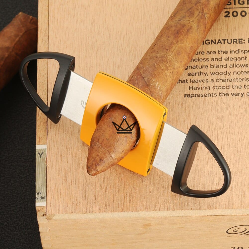 GALVANO ELITE Zigarren-Set — Lederetui für 2 Zigarren + Cutter + Jet-Feuerzeug + Aschenbecher – Ansicht 6