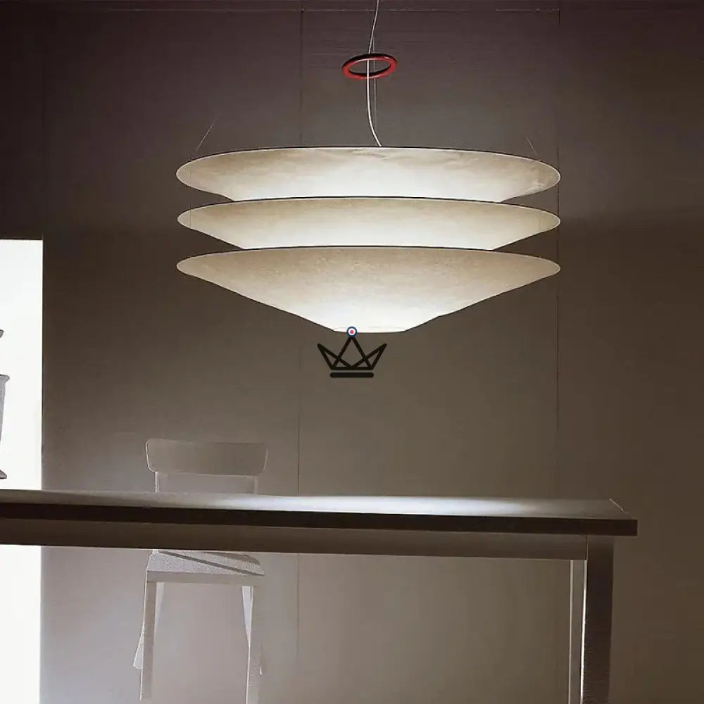 Chandelier Ceiling Light Designer Lighting - Wind Origami — 29.53 inches