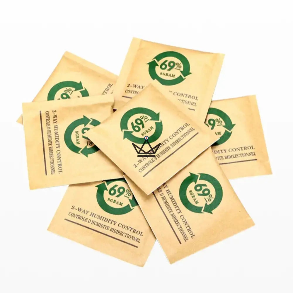 Zigarrenbefeuchterbeutel 69 % r.F. — 2- bis 3-Monats-Pack, bidirektional | Zigarrenhumidor – Ansicht 9