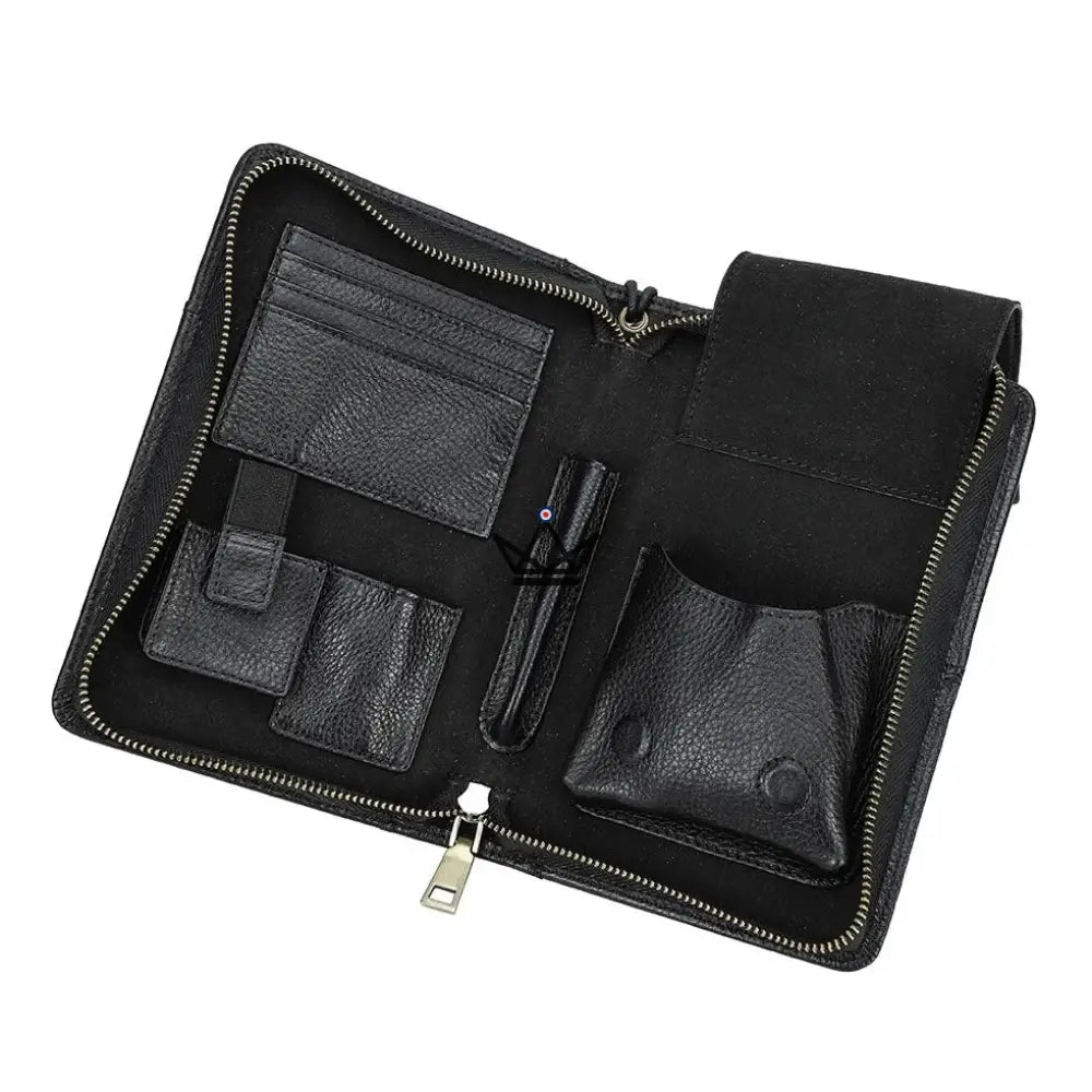 Customizable Leather Cigar Case - Voyageur Tempo — view 12