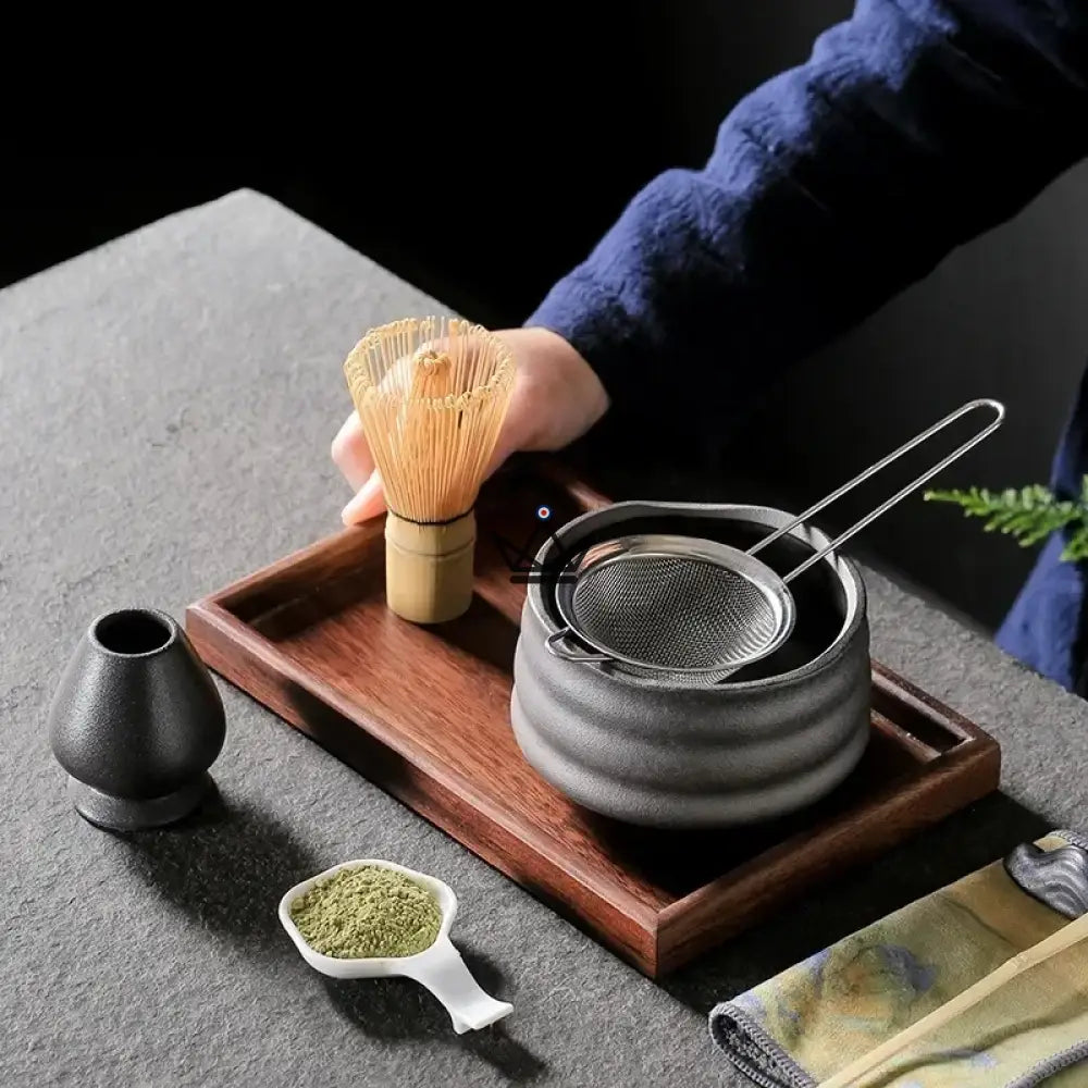 Matcha Tea Ceremony Set - Complete Traditional Box — view 1