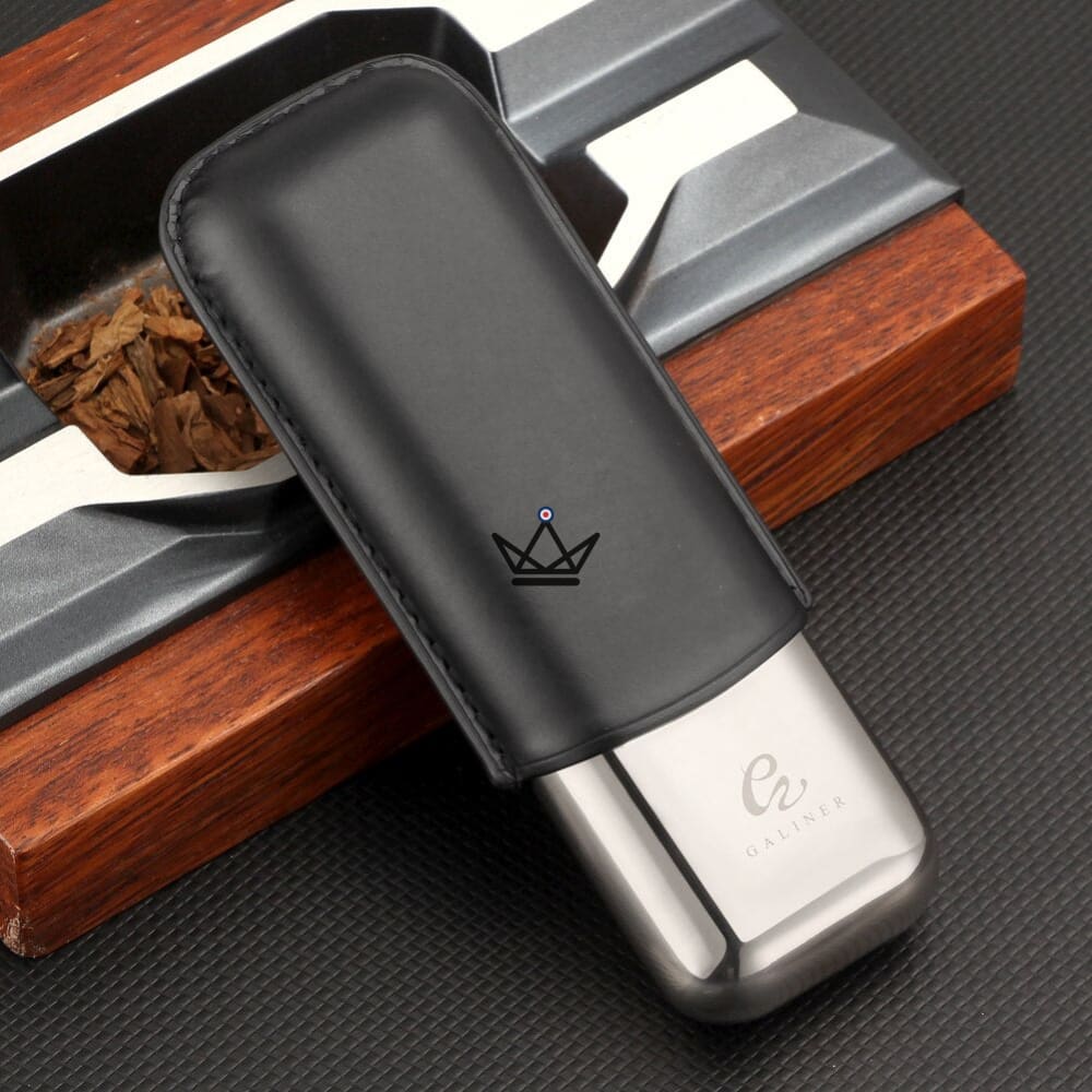 Caja de Cigarro de cuero - Elite Savoy - vista 3