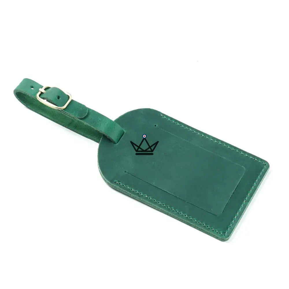 Customizable Leather Luggage Tag – Voyageur Tag — view 13