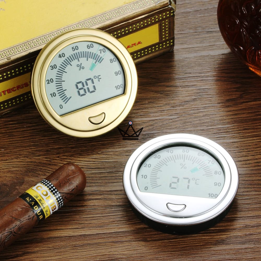 Higrómetro electrónico para cigarros TESLA: máxima precisión, humedad y temperatura