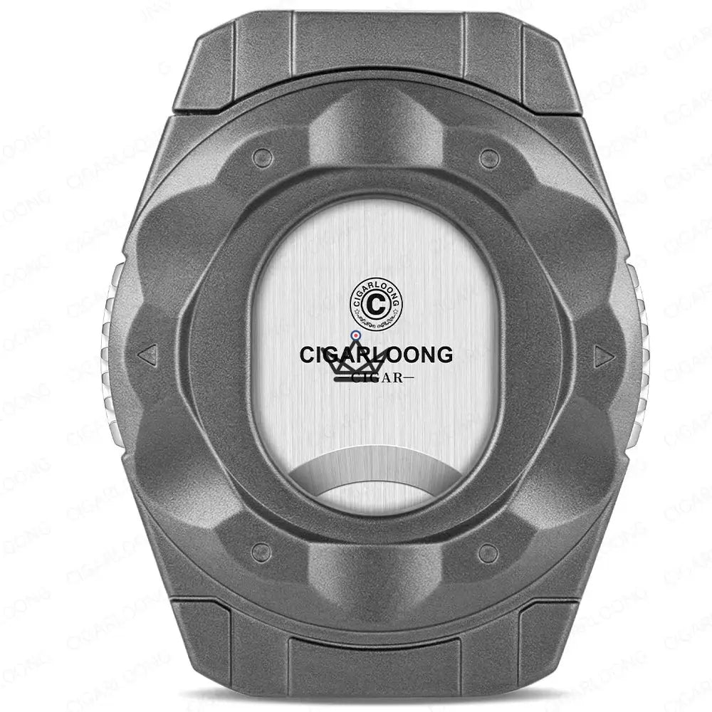 4-in-1 Stainless Steel Cigar Cutter - CALIBRIUM — Anthracite Grey