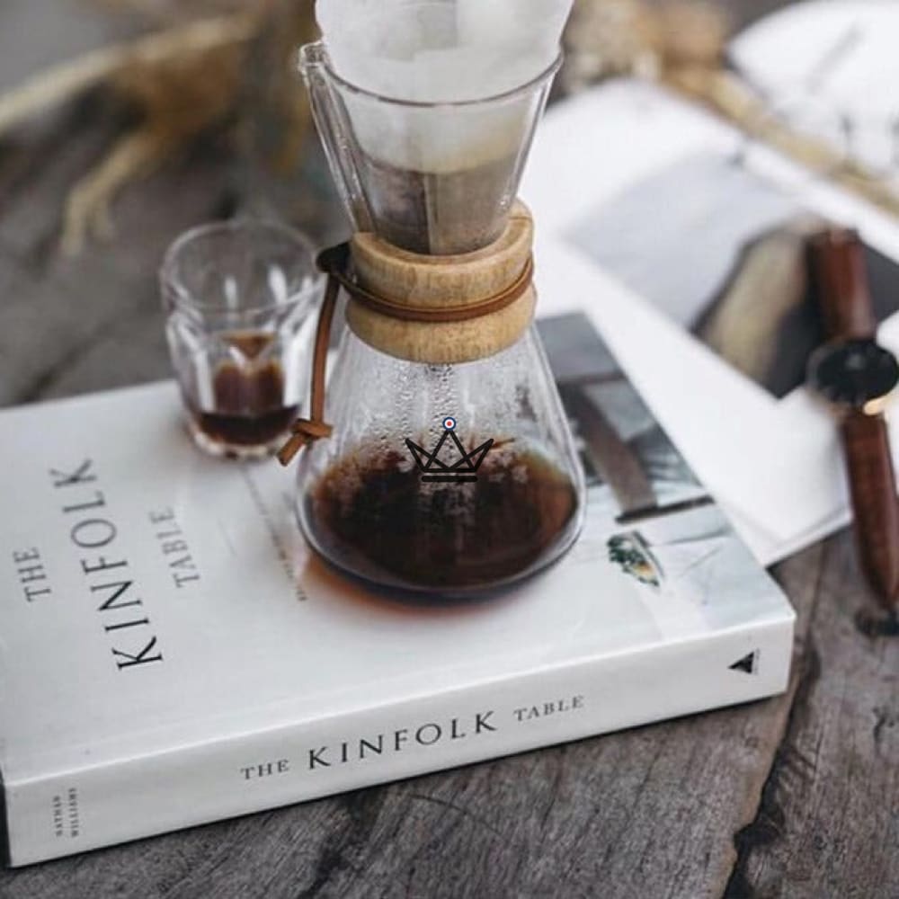 Chemex Style Slow Coffee Maker 400ml - 2 Colors — view 6