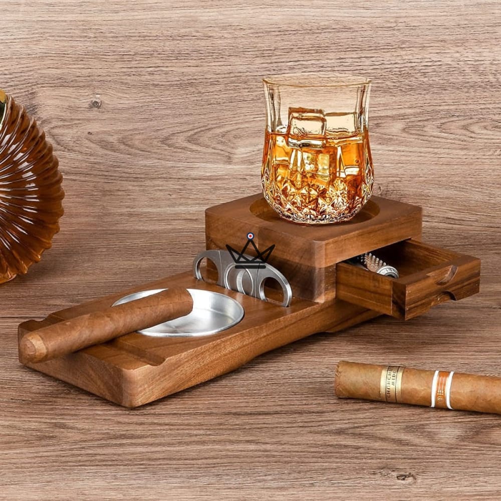 Cigar Ashtray Set - Whisky Madera Elite Cigar Ashtray Set - Whisky Madera Elite