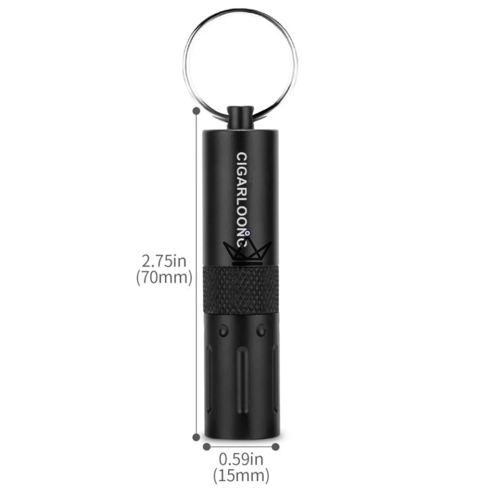 2-in-1 CAPONE Cigar Punch — Stainless Steel, 6 Colors | Gift Box — view 6
