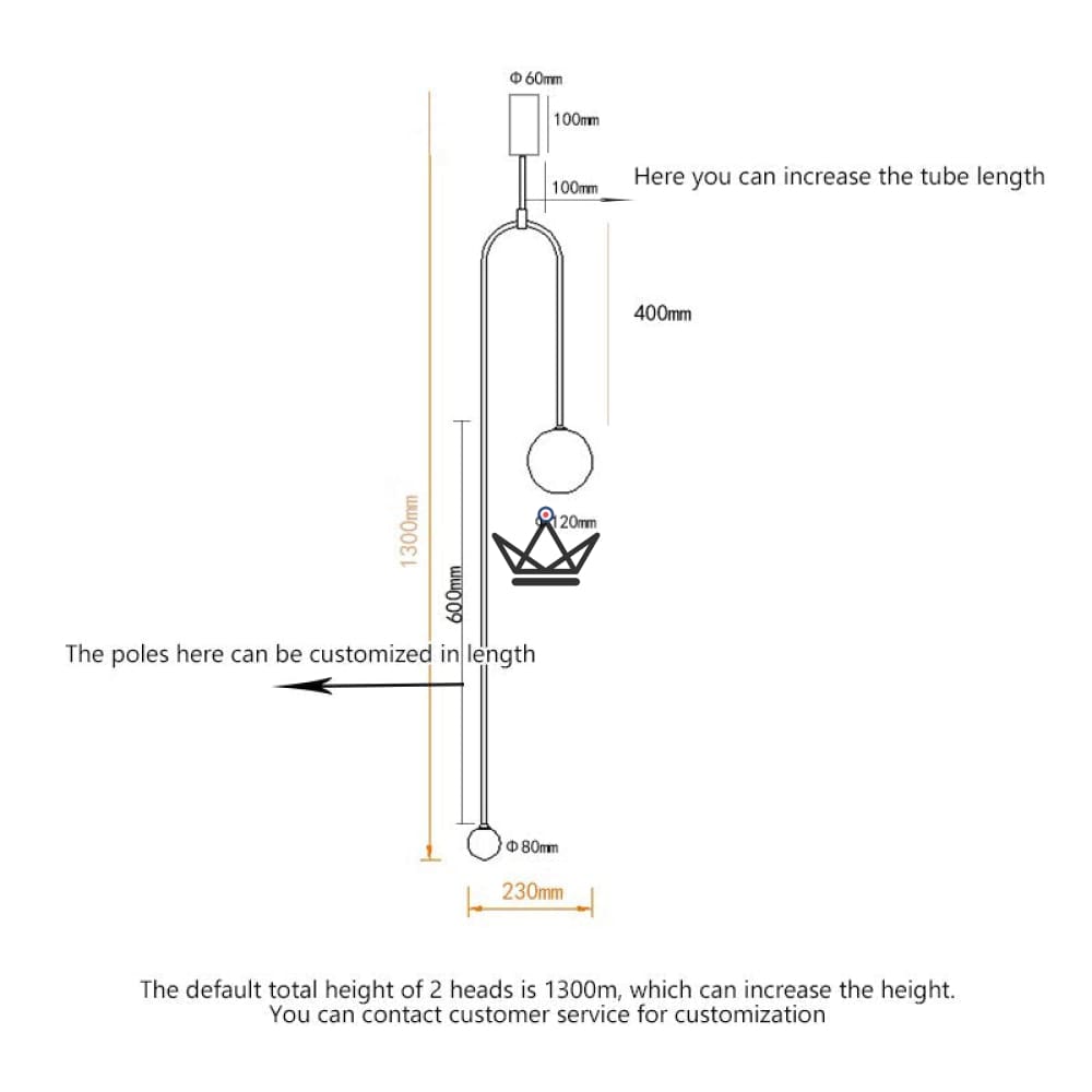 Colgante Chandelier - Balance - vista 16