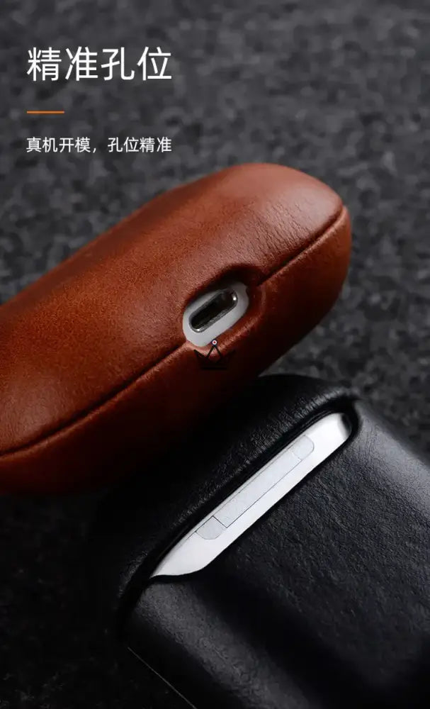 Ledertasche für AirPods 3 - Die CasePods Third – Ansicht 5