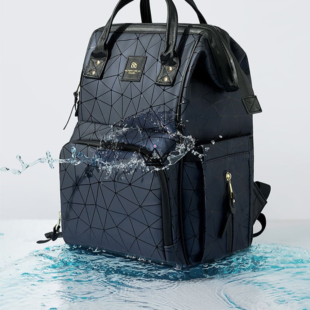 Umstandsrucksack / Wickeltasche - GEOMETRIX – Ansicht 7