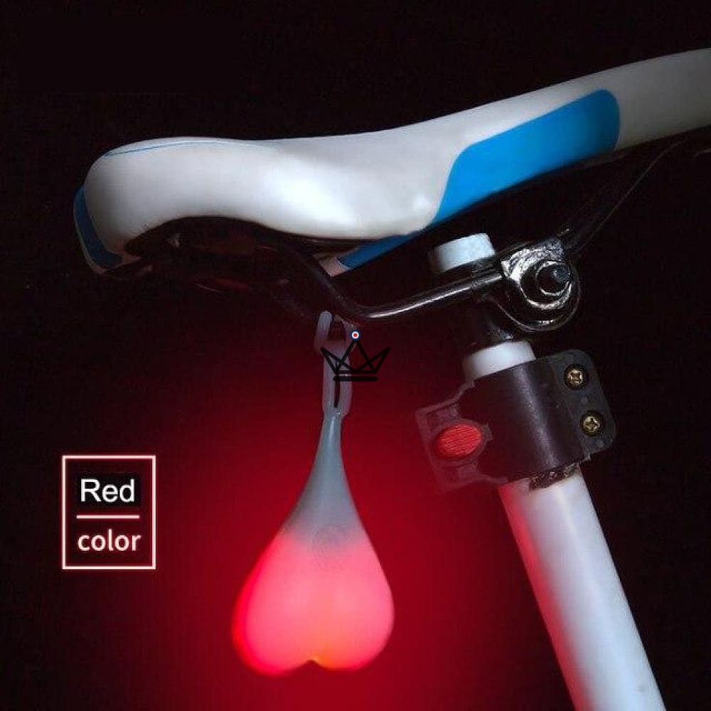 Bikes Balls — Silikon-LED-Fahrradlicht | 3 Modi, wasserdicht, auf C8 gesehen – Ansicht 4