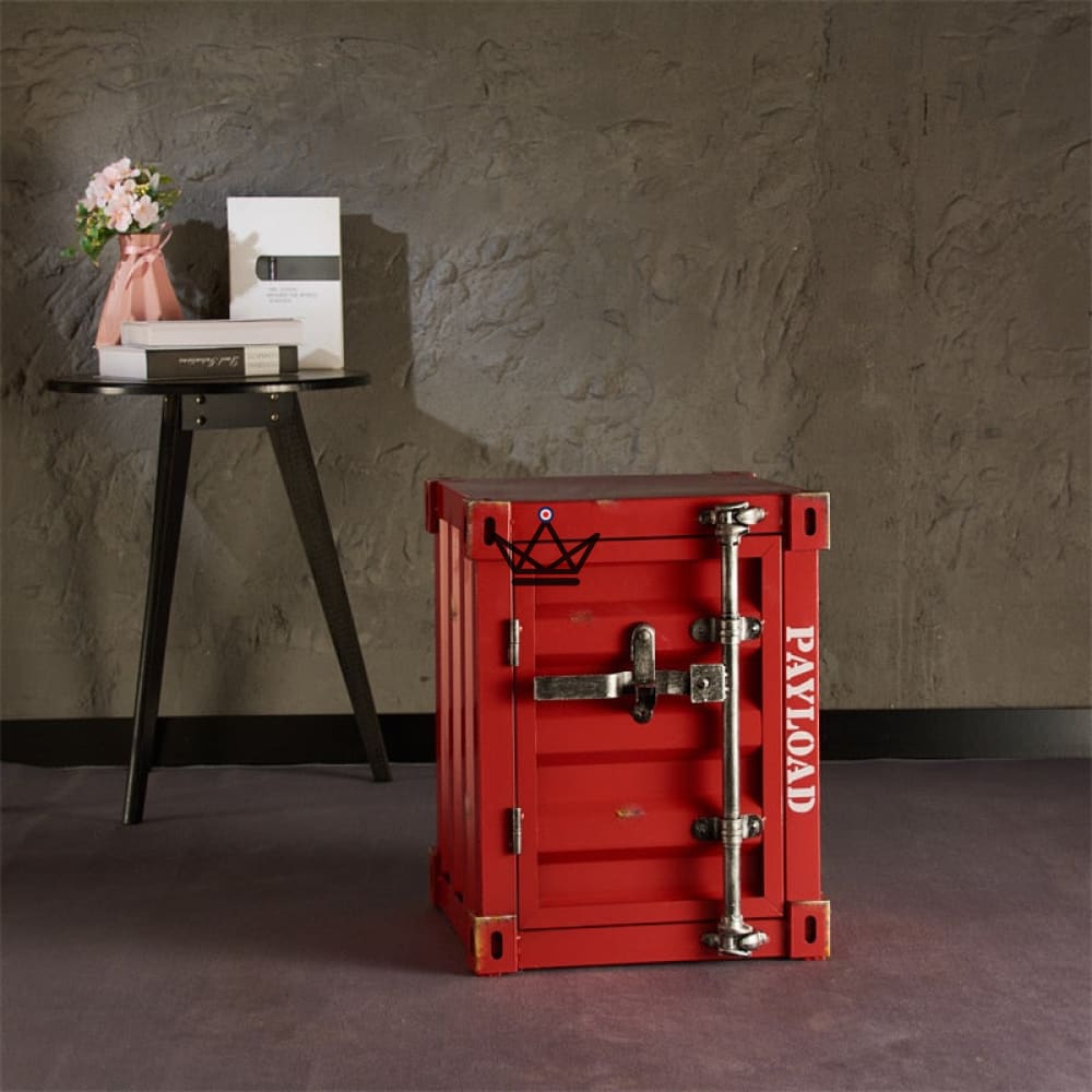 MetaDéco Mesa de cama - PAYLOAD - Hombre de Fuego Rojo