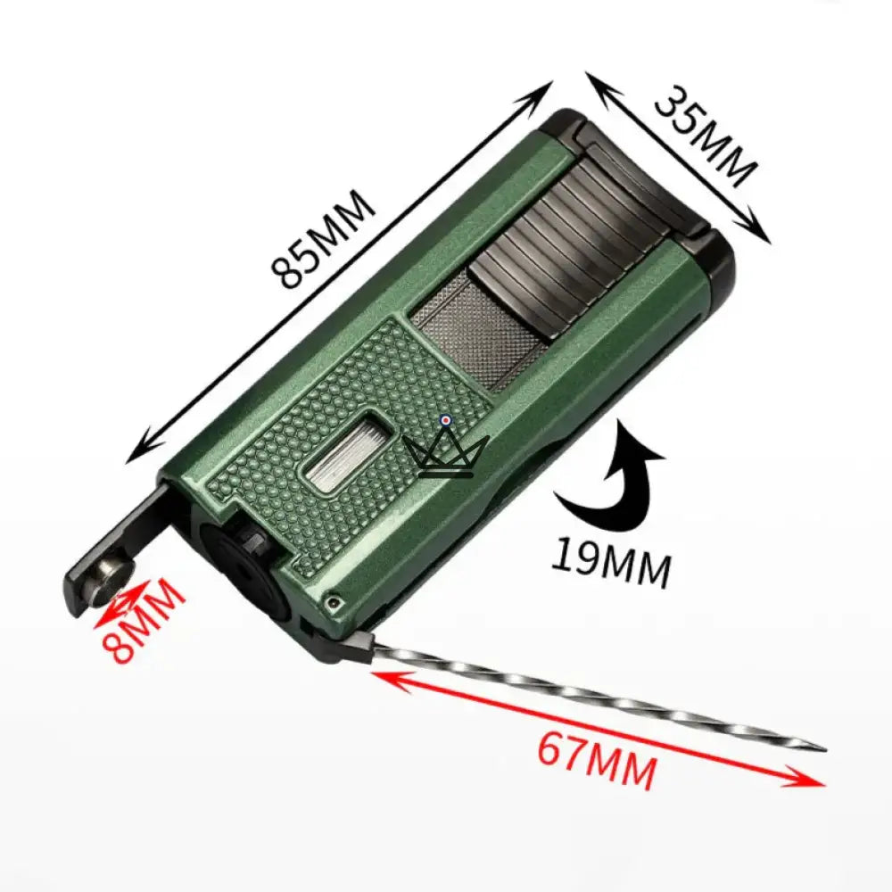 PRAETOR EXPERT Torch Lighter — 8 mm Punch, 4 Colors | Cigar Gift — view 14