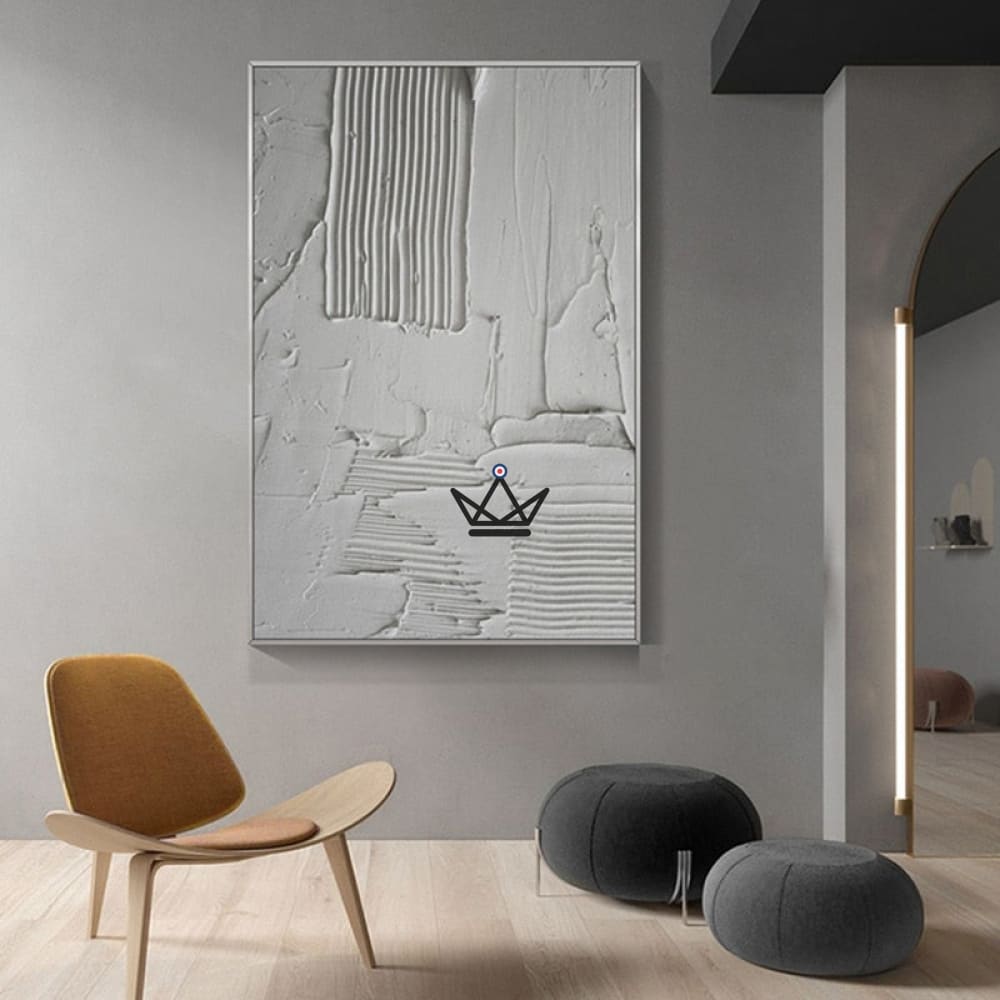 Oil painting on XXL canvas - Intense Contrast — D / 50cmx70cm
