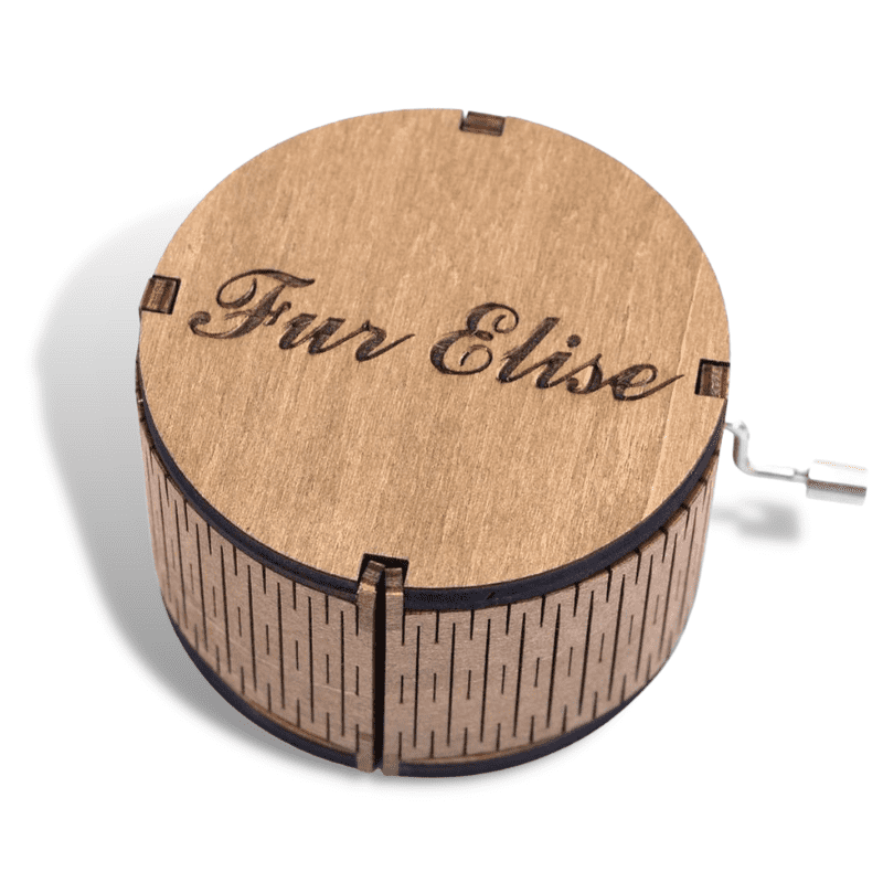 Boîte à Musique Lettre à Élise — Bois — photo 1