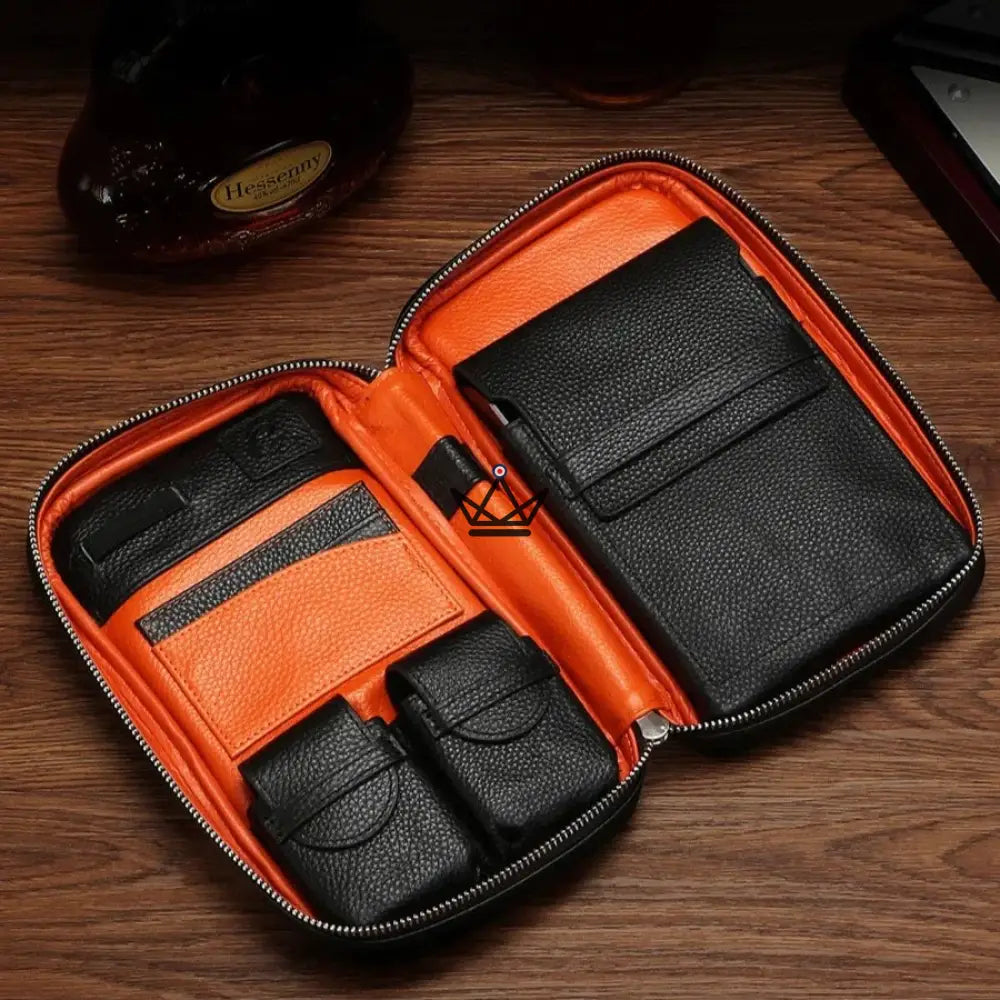 Reise-Humidor aus Leder – Spectrum Style – Ansicht 5