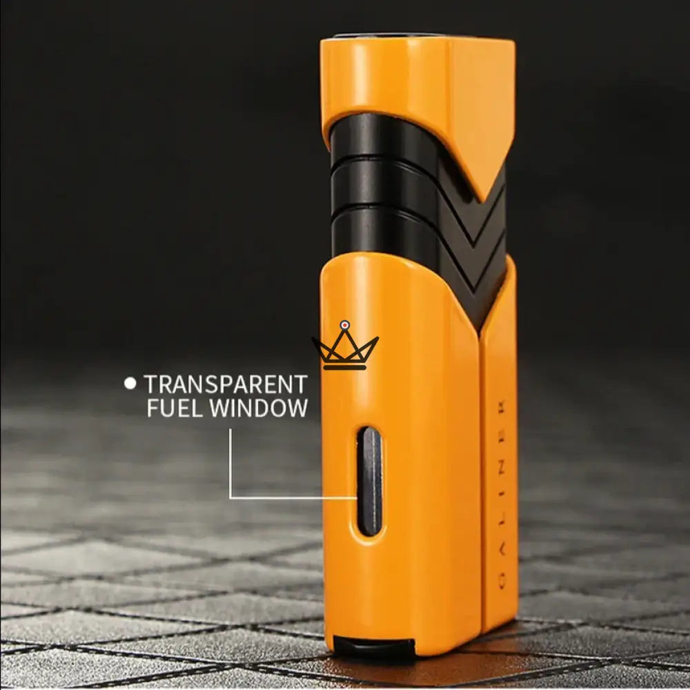 INFERNO Lighter & Cigar Cutter Gift Set — Double Flame + Punch + Cigar Cutter | Gold or Black — view 5