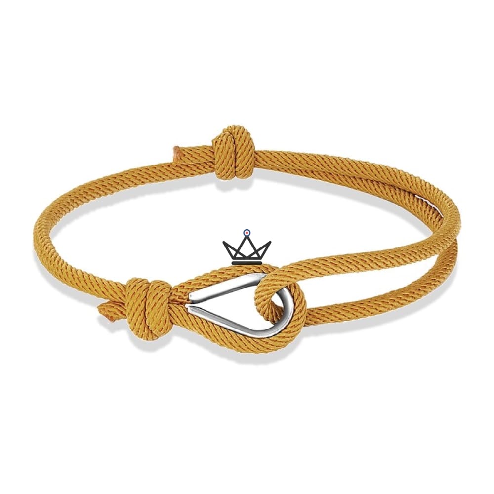 Harlow Bracelet - Silver Drop & Adjustable Cord - 11 Colors — view 11