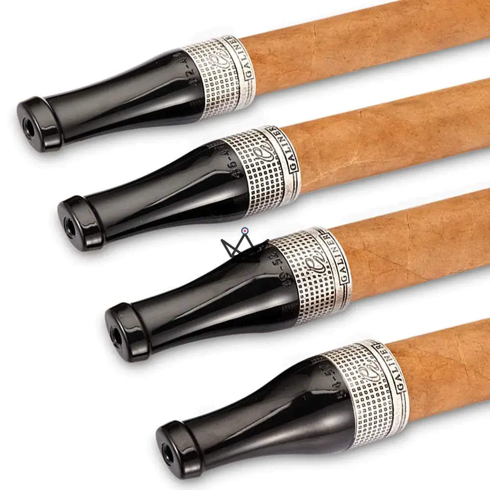 Zigarrenspitzen ARISTOCAP — 4er-Set Grössen 42-57, Schwarz · Rot · Schwarz/Silber · Schwarz/Gold – Ansicht 8