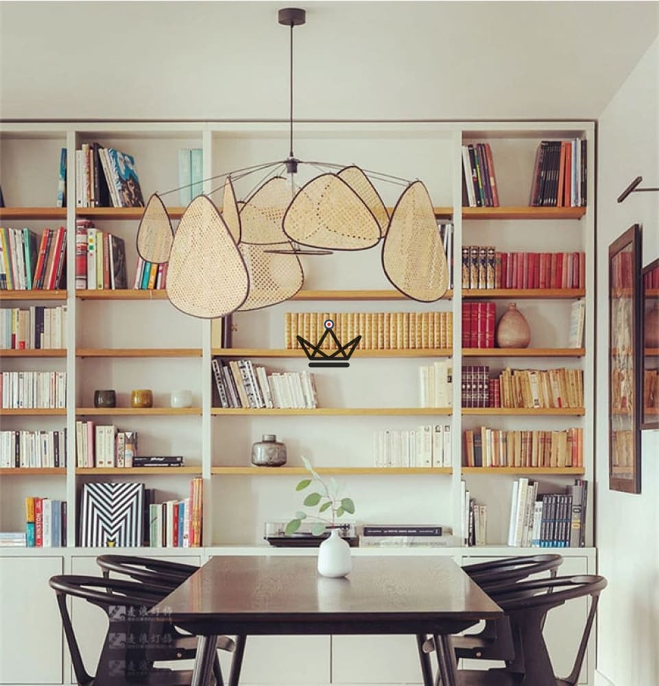 Chandelier suspension Lighting - Screen Rattan — view 17
