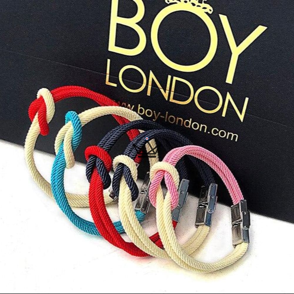 Nautilus Armband – zweifarbiger Seemannsknoten & Clip – ideal für Paare – Ansicht 2