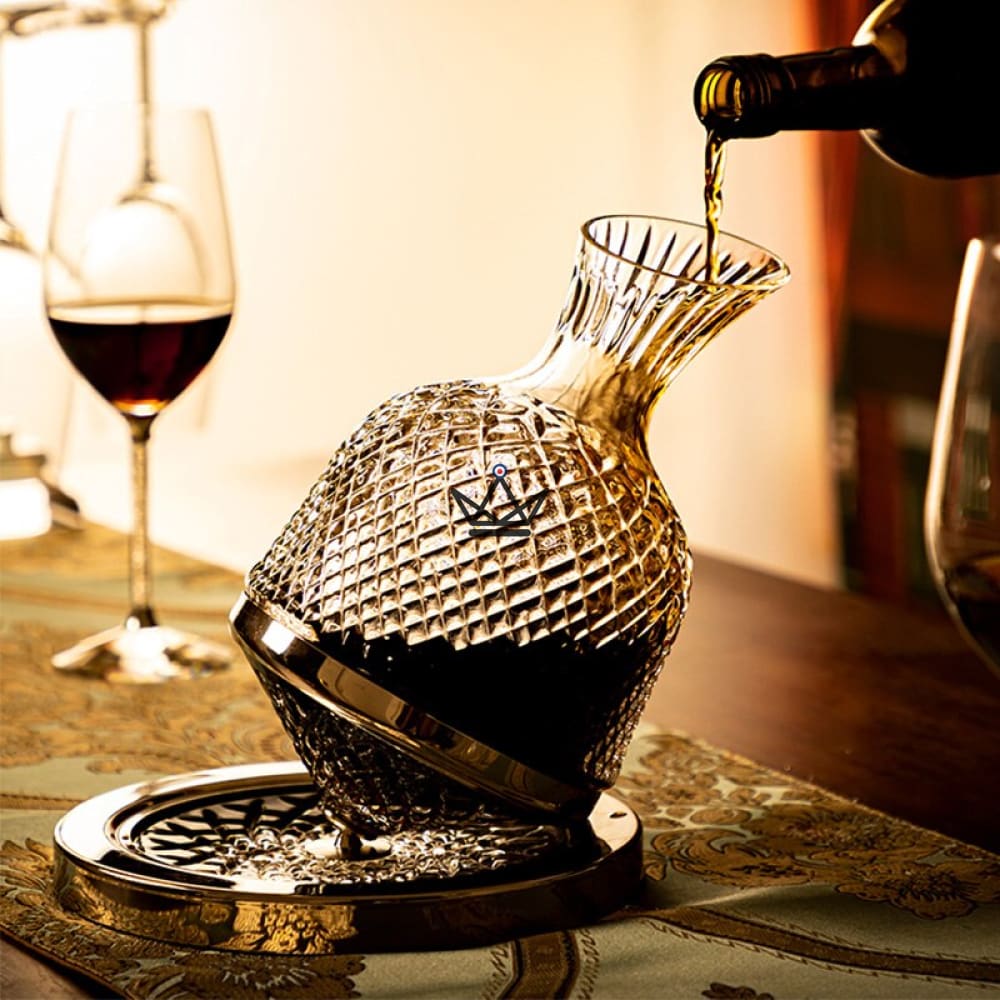 Decantador de vino roto - KingWine Luxe Decantador de vino roto - KingWine Luxe
