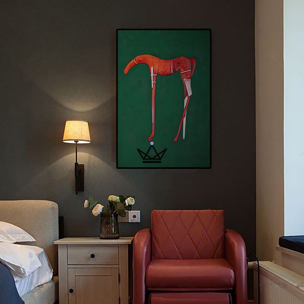 XXL oil painting on canvas - Animal Balance — view 2