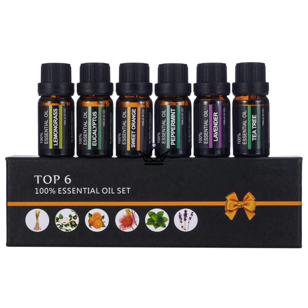 6 Conjunto de aceite esencial 100% natural - TOP 6 - vista 1