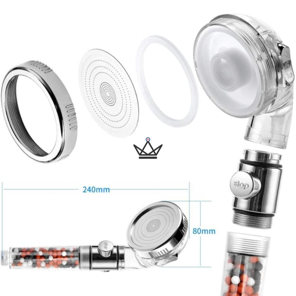 EcoSpa Triple Action Hand Shower - Premium — vista 19