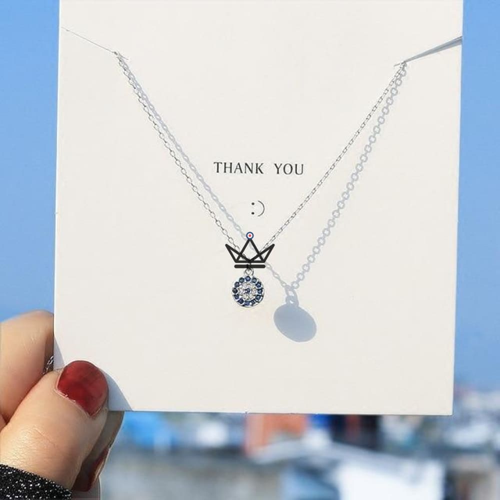 Collar - EYES - Plata