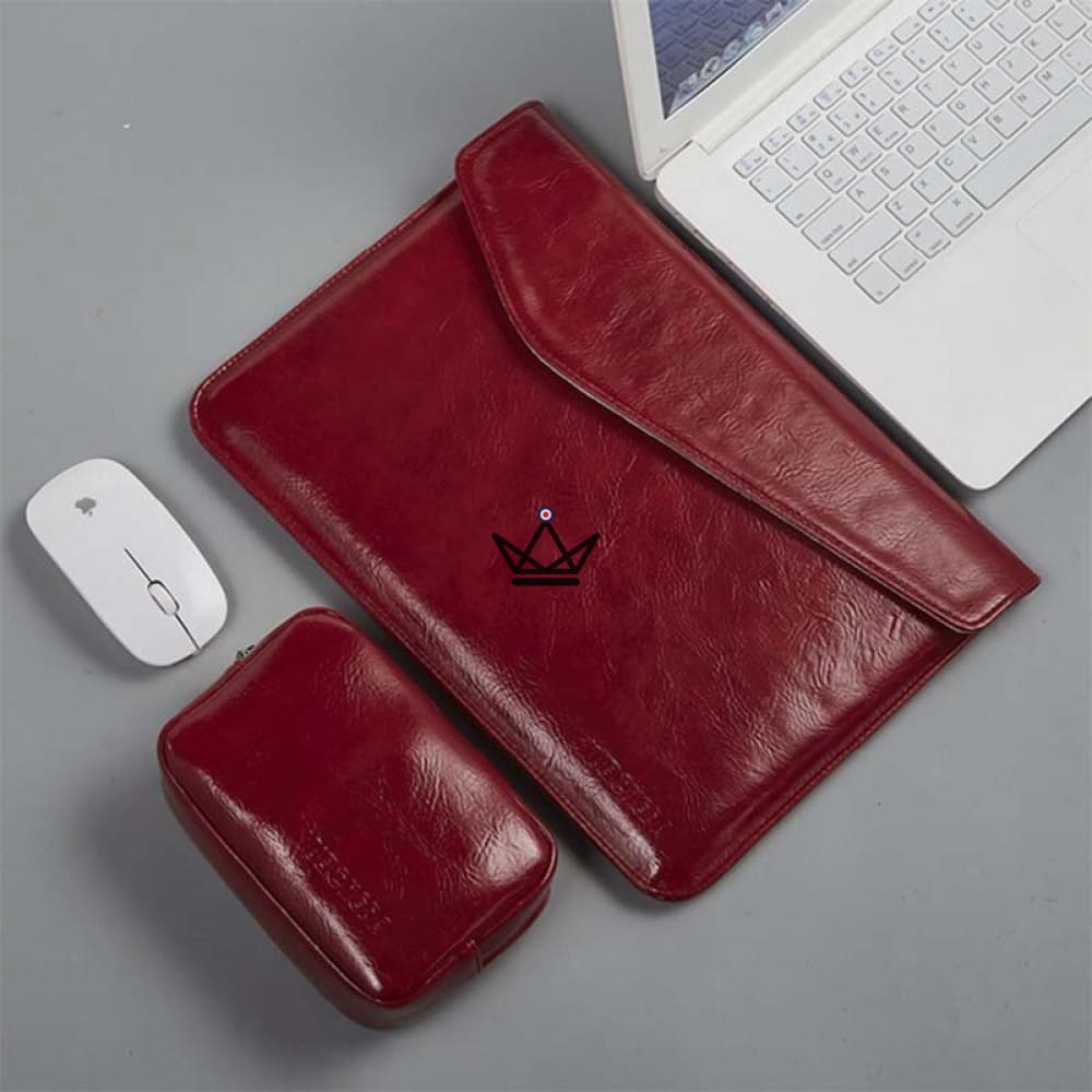 Manga de cuero para MacBook Pro 13" - LUCA — vista 10