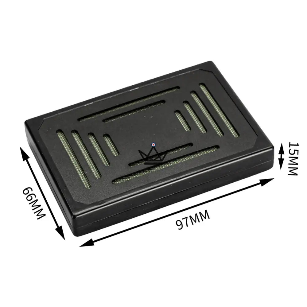 Zigarrenbefeuchter SQUARE Z150 — 97 × 66 × 15 mm, Steckschaum | Zigarrenkiste – Ansicht 6