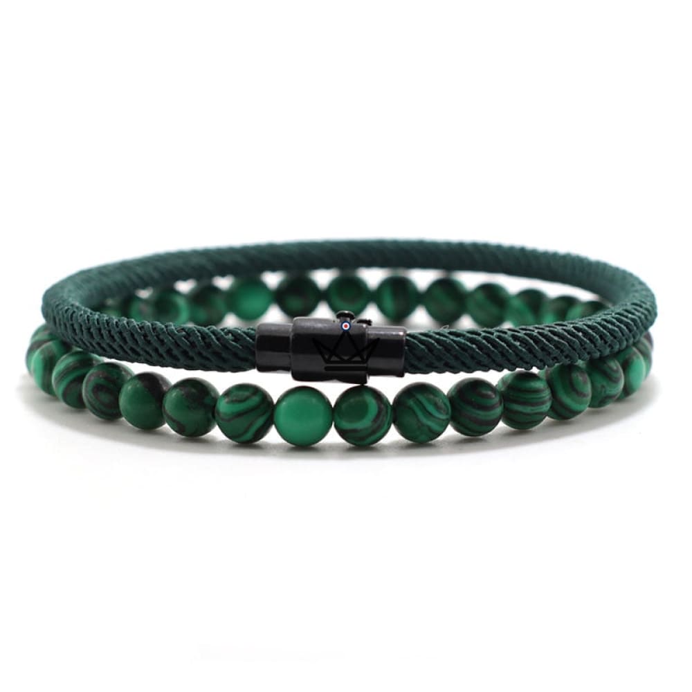 DUO ELEMENTARY STONE Pack - Cord & Onyx Bracelet - 9 Colors — view 11