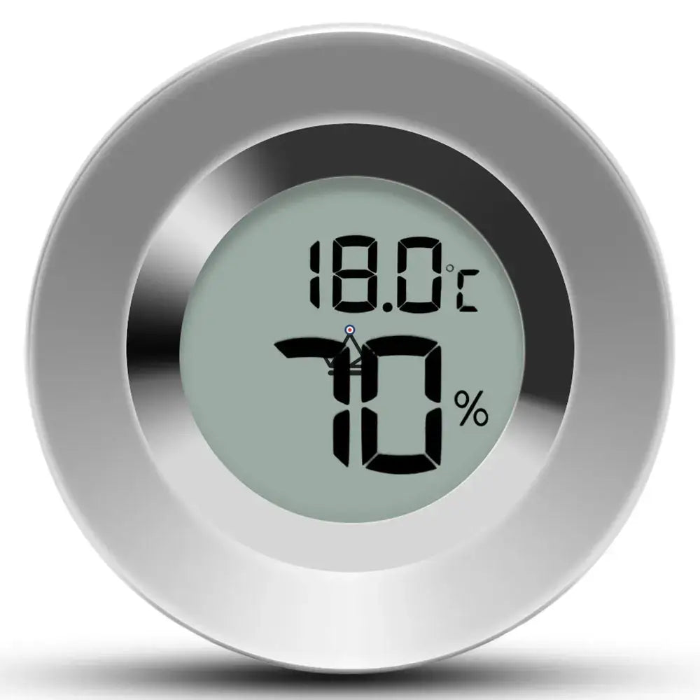 ELITEGUARD Elektronisches Zigarren-Hygrometer – LCD, Hygrometer & Thermometer | Zigarrenhumidor – Ansicht 9