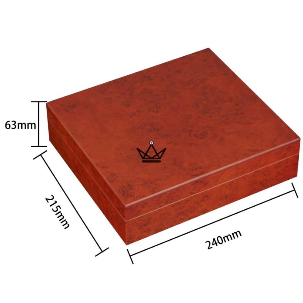 Wood Magnet Cigar Humidor — Spanish Cedar, Magnetic Hygrometer | 20 Cigars — view 21