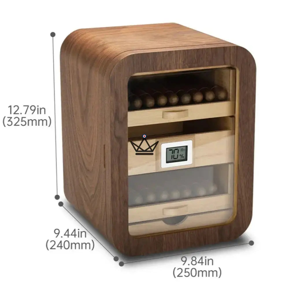 Zigarrenhumidor EAMES Edition — 110 Zigarren, Zeder, Hygrometer | Klassisch & Visionär – Ansicht 10