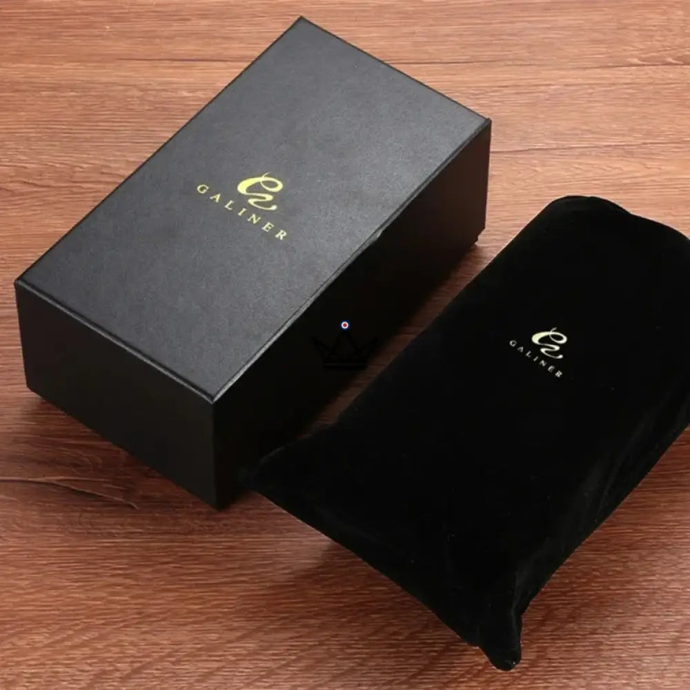 Zigarrenhumidor CLINT Original – Schwarzes Leder & spanische Zeder, 6 Zigarren, 20,5 × 10,8 × 8,6 cm – Ansicht 8