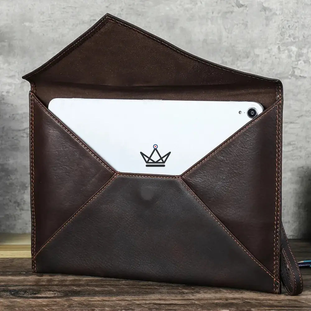 Personalisierbare MacBook-Hülle aus Leder – Voyageur Memento Personalisierbare MacBook-Hülle aus Leder – Voyageur Memento