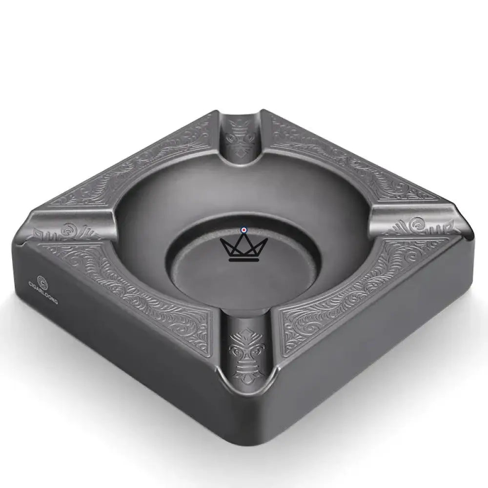 Zigarrenaschenbecher mit vier Fächern – Titanium Edition – Ansicht 7