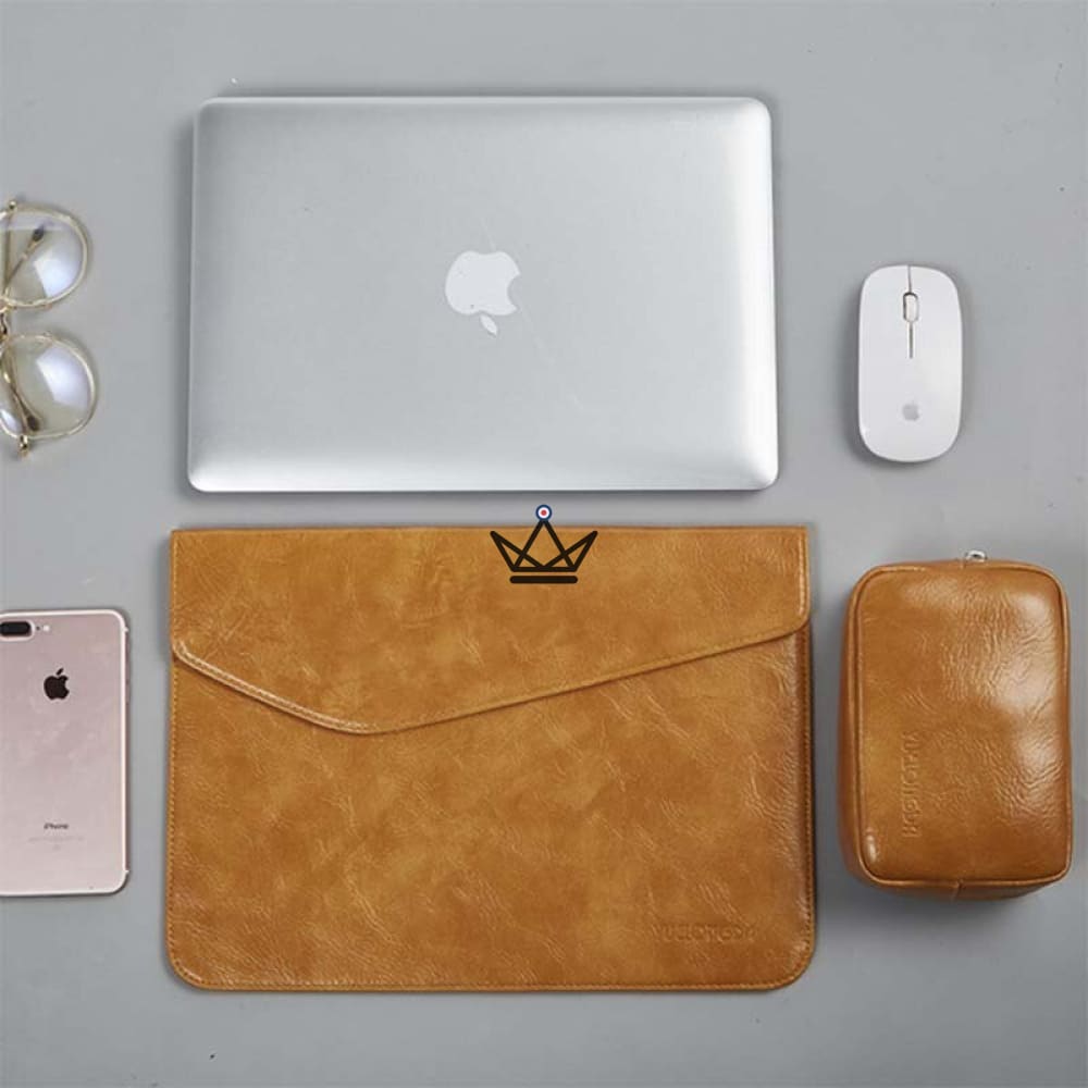 Manga de cuero para MacBook Pro 13" - LUCA — vista 2