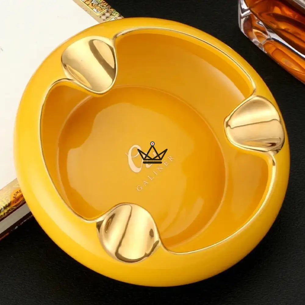 Cerámica de cigarro Ashtray - Elegancia Smoky — vista 5