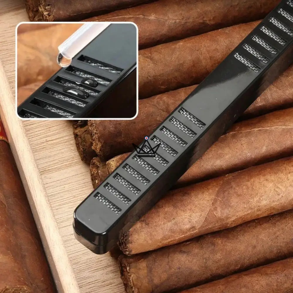 Zigarrenhumidor CARBON – Kohlefaser, spanische Zeder & Glas | 35 Zigarren – Ansicht 10