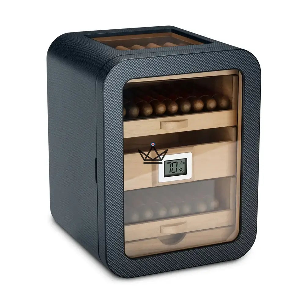 Zigarrenhumidor EAMES Edition — 110 Zigarren, Zeder, Hygrometer | Klassisch & Visionär – Ansicht 8