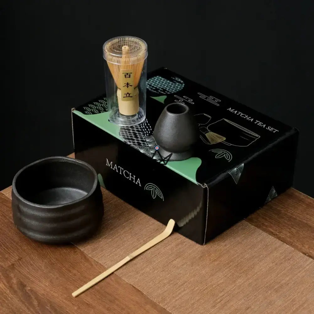 Matcha Tea Ceremony Set - Complete Traditional Box — view 4
