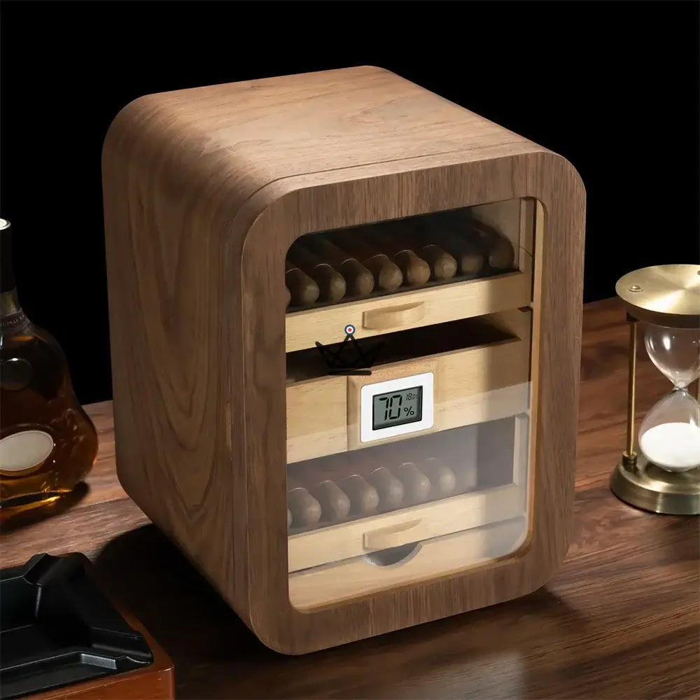 EAMES Edition Humidor — 110 Cigars, Cedar, Hygrometer | Classic & Visionary — Classic / Wood essence