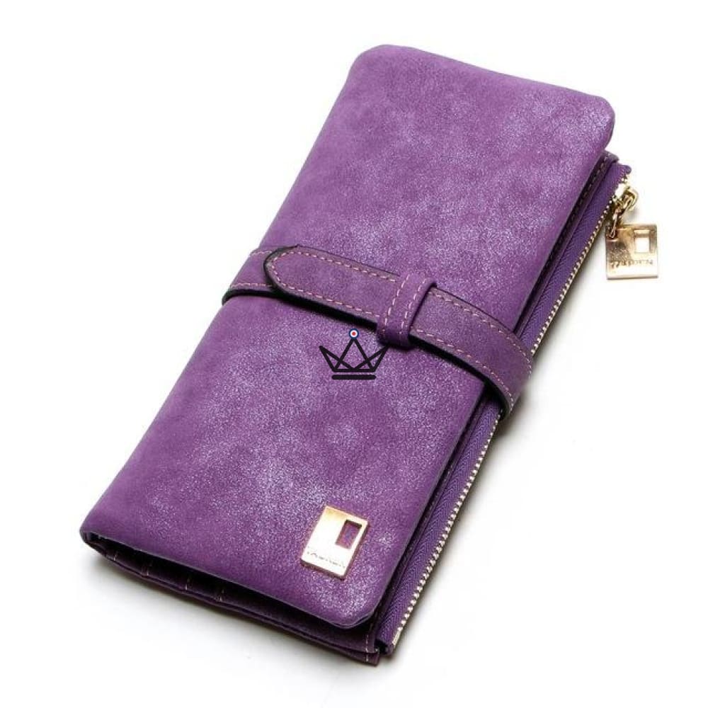 Wallets de mujeres - YORK - Purple