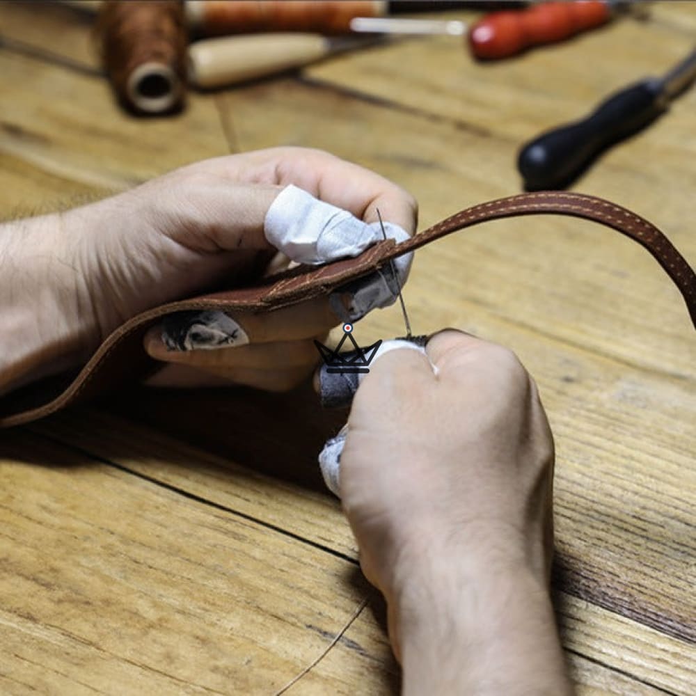 Customizable Leather Camera Strap - Voyageur Nomade — view 3